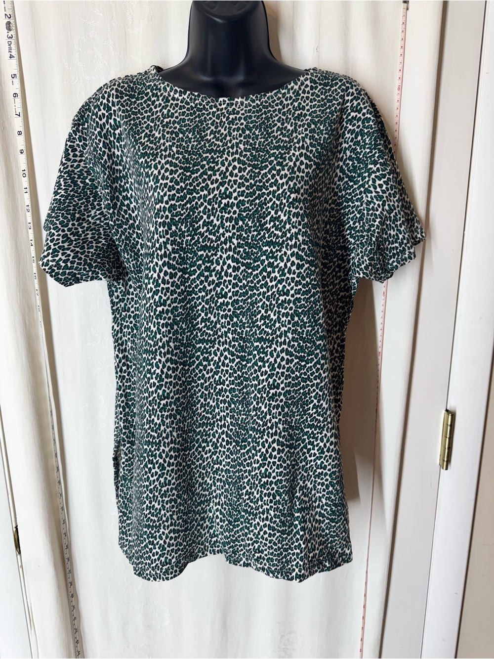 Vintage Women's Emanuelle Animal Print Top